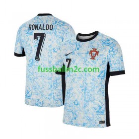 Fußballtrikots Portugal Cristiano Ronaldo 7 Auswärts Trikotsatz EURO 2024